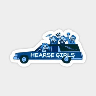 Hearse Girls Magnet