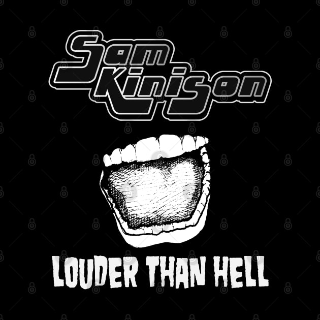 Retro Sam Kinison Louder Than Hell by darklordpug