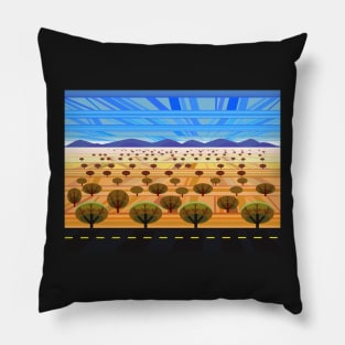 Northern Arizona Landscape Pillow