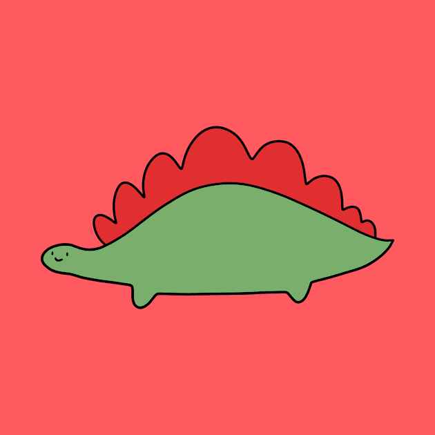 Simple Stegosaurus by saradaboru