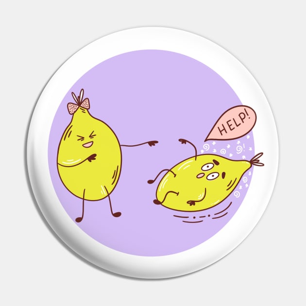 Funny Lemon Playing, Funny Lemon, Two Funny Lemon, Lemon Meme Pin by BloomInOctober