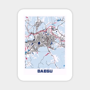 Daegu - South Korean MilkTea City Map Magnet
