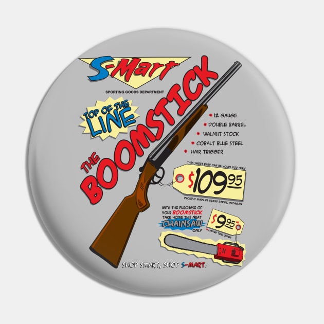 The Boomstick Pin by d4n13ldesigns