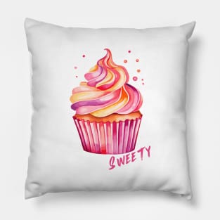 Cupcake Art Cupcake Lover Pillow