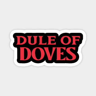 Dule of Doves Animal Bird Collective Nouns Magnet