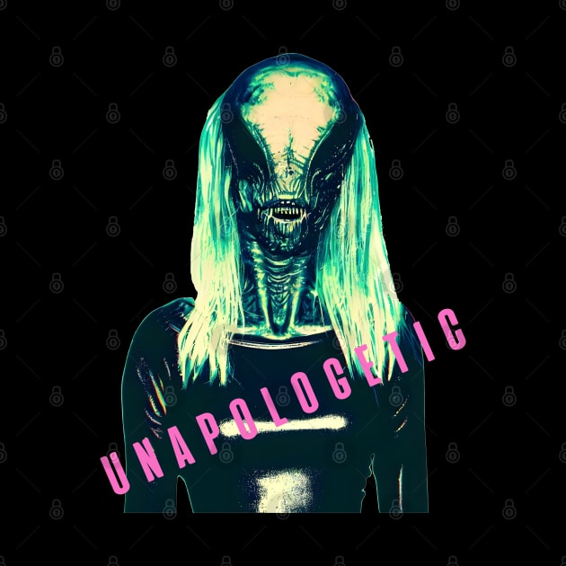 Unapologetic Alien Woman - weirdcore by Ravenglow