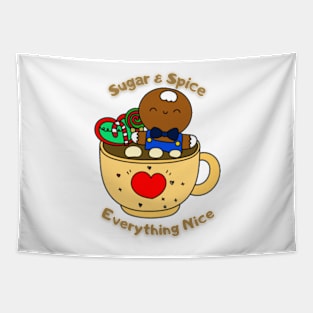 Gingerbread & Cocoa Tapestry