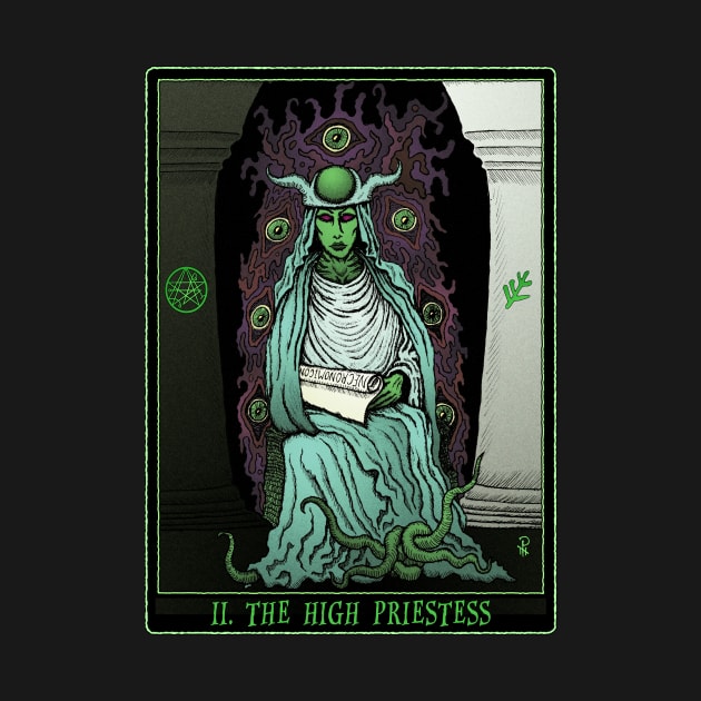 High Priestess of Cthulhu by azhmodai