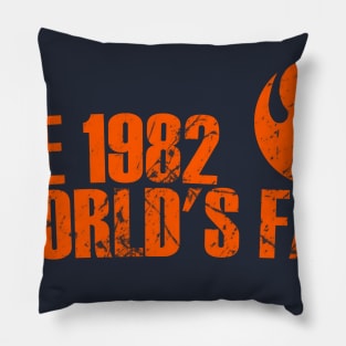 World's Fair 1982 Knoxville Distressed Pillow