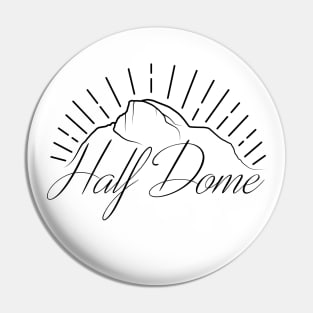 Half Dome Pin