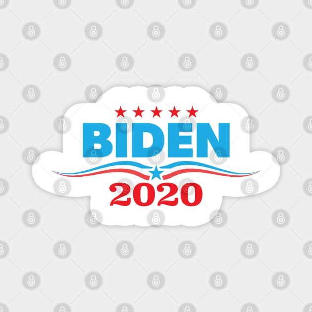 Biden 2020 print - Presidential Campaign product Zip Apparel Magnet by Vector Deluxe