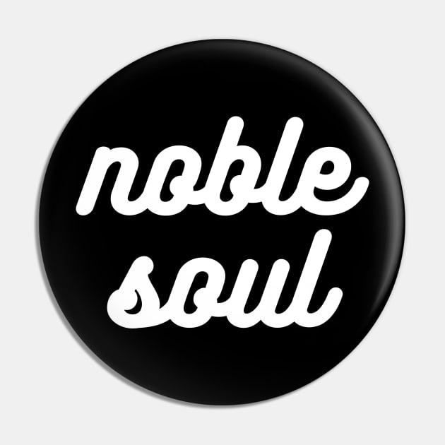 Noble Soul Calligraphy Pin by PallKris