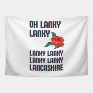 Lancashire song - Lanky lanky - Cricket chant Tapestry