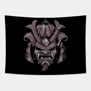 Samurai Ninja Mask Japan Warrior Tapestry