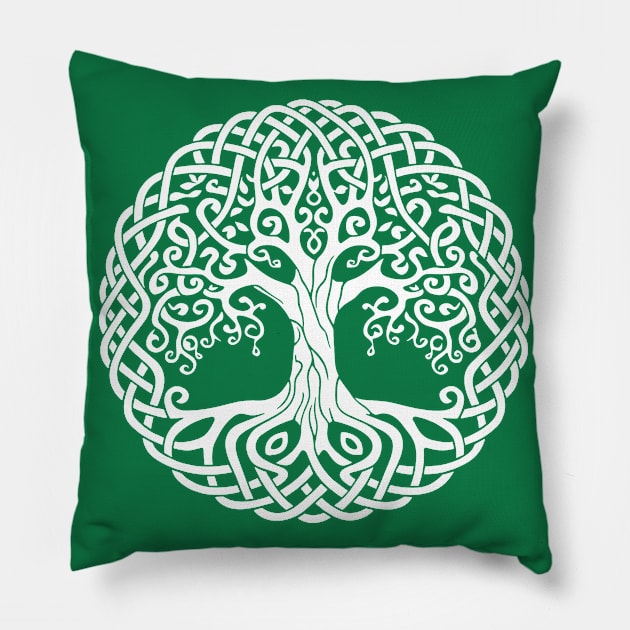 tree of life Pillow by Supertrooper