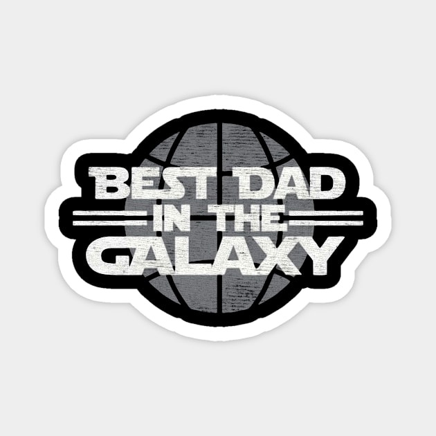 Best Dad In The Galaxy Parody Magnet by Flickering_egg