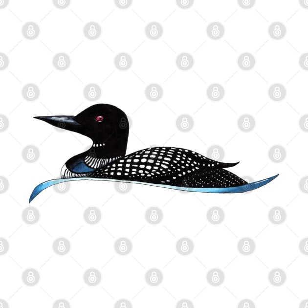 Common Loon by somekindofguru