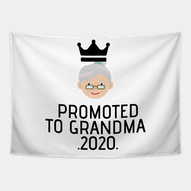 PROMOTED TO GRANDMA 2020 Tapestry by befine01