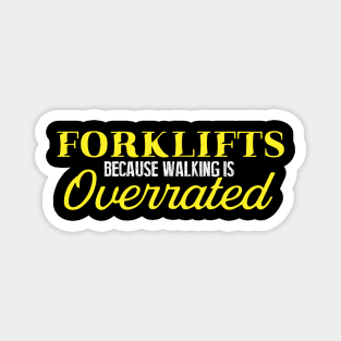 Forklift Certified Meme Magnet