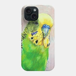 Dean, the green Budgie Phone Case