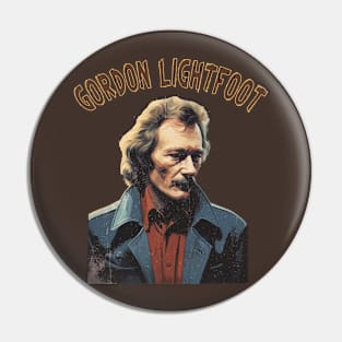 Gordon Lightfoot Pin