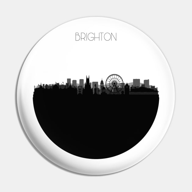 Brighton Skyline Pin by inspirowl