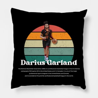 Darius Garland Vintage V1 Pillow