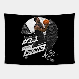 kyrie irving city emblem Tapestry