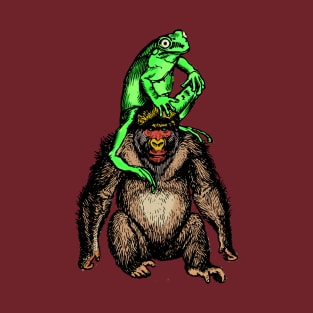 The King Frog and The Gordo Gorilla T-Shirt