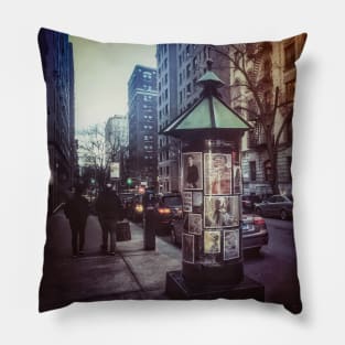 72nd Street, Upper West Side, Manhattan Pillow