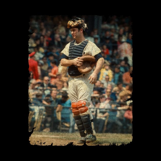 Thurman Munson - New York Yankees, 1970 by SOEKAMPTI