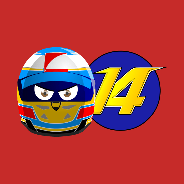 Fernando ALONSO_Helmet 2014 by Cirebox