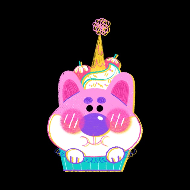 Cupcake Dog by Laetitia Levilly