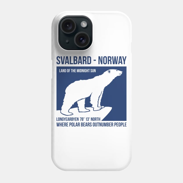 Svalbard Norway - Polar Bears Phone Case by IncognitoMode