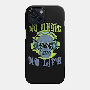 No Music No Life - Art Of Music Phone Case