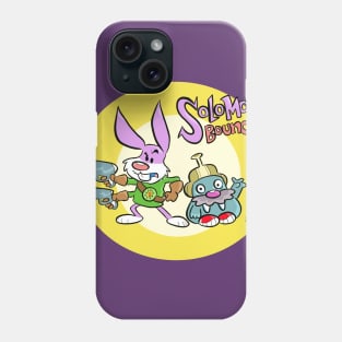 Space Rabbit - Solomon Bounce Phone Case