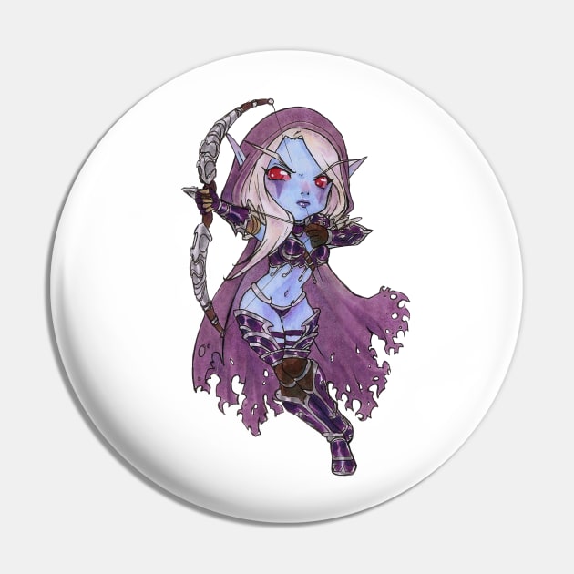 Sylvanas Pin by KaylaNostrade