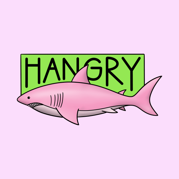 Hangry Shark Pink by Christine Parker & Co