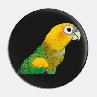 Yellow-headed Parrot Pin