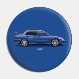 Lancer Evolution CT9A VII Blue Pin