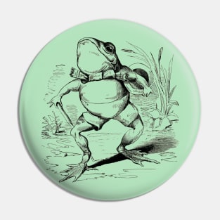 Good TIme Frog Dances the Night Away Pin