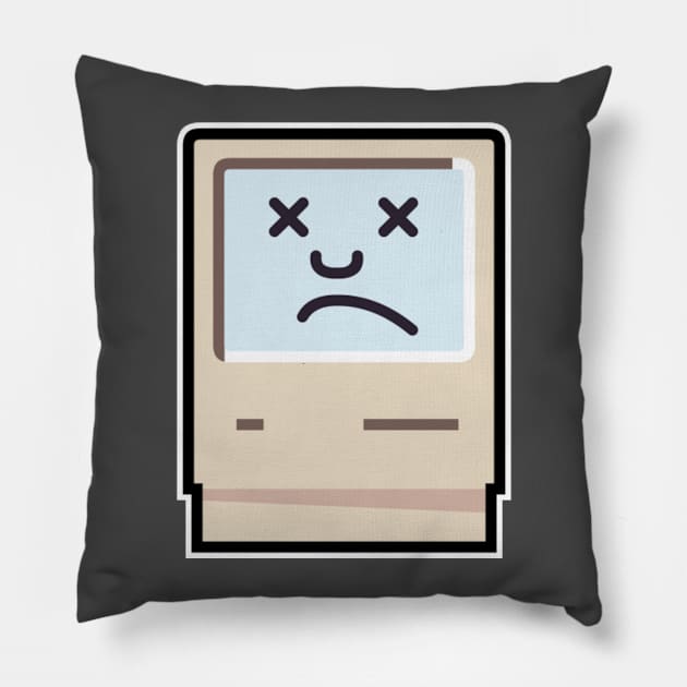 Dead Mac Pillow by Doggybag