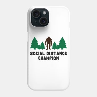 Social Distance Champion Phone Case