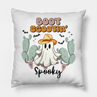 Boot Scootin Spooky Pillow