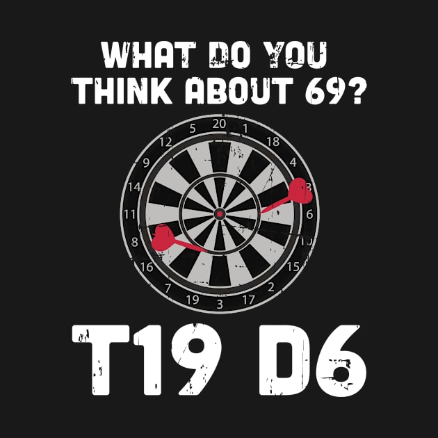 Dart Player Saying 180 Pub Gift Triple Double by petervanderwalk