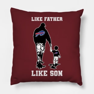 Buffalo Bills - Like Father Like Son Pillow