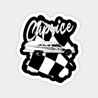 Caprice Wagon Tribal Wings Magnet