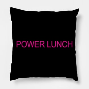 POWER LUNCH Pillow