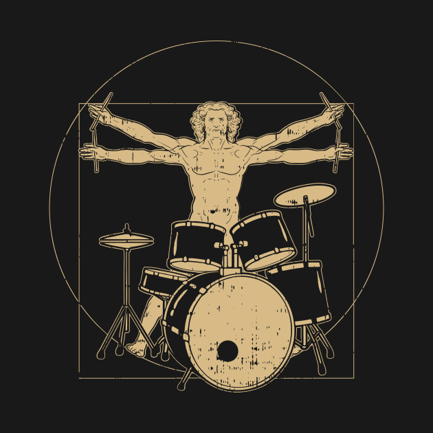 Vitruvian Drummer by yeoys