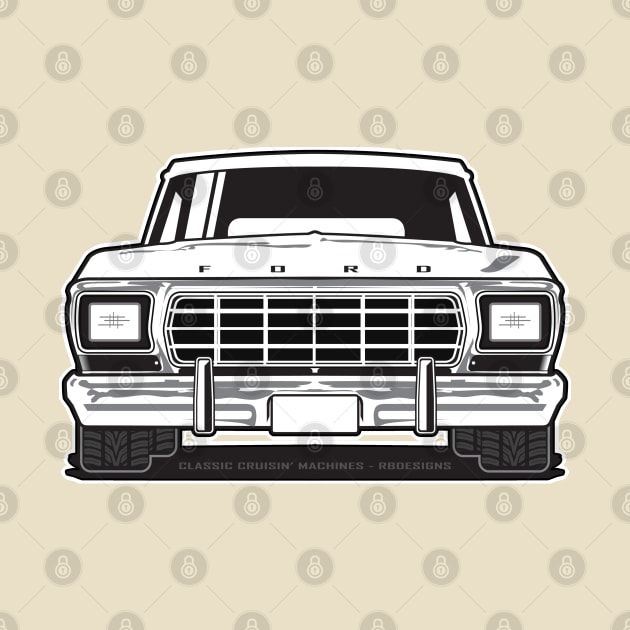 1979 Ford Truck / Bronco dentside Grille Plain by RBDesigns